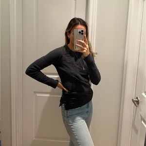 Lululemon grey reversible longsleeve